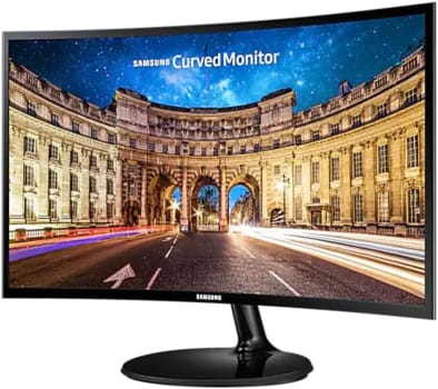 Monitor 27" Led Samsung - Full Hd - Hdmi - Curvo - Super Slim - Lc27F390Fhlmzd, Samsung, LC27F390FHLMZD, LED, 27