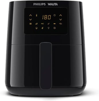 Philips Walita Preta Fritadeira Airfryer Digital Série 3000, 4.1L, 1400W (RI9252/90)