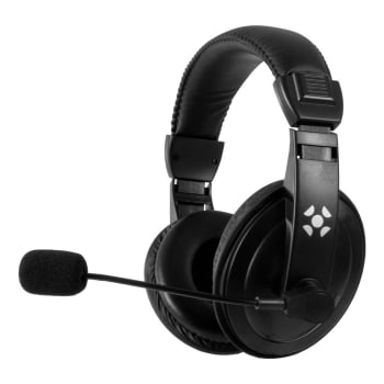 Headset Fortrek Multimídia HSL-102 Preto - 62889