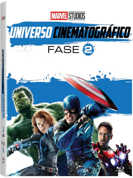 Blu-Ray Marvel Studios Universo Cinematográfico Fase 2