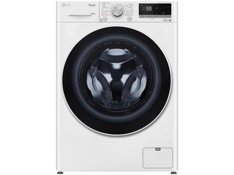 Lava e Seca LG 14kg Smart Smart VC4 CV5014WC4 com - Inteligência Artificial Água Quente e Fria Branca - Lava e Seca - Magazine {