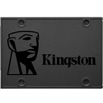 SSD Kingston 2.5´ 960GB A400 SATA III Leituras: 500MBs / Gravações: 450MBs - SA400S37/960G