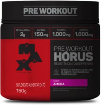 Max Titanium Hórus Pre Workout - 150G Amora 