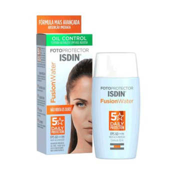 Protetor Solar Facial Isdin - Fotop Fusion Water 5 Stars FPS60 - Magazine Ofertaesperta