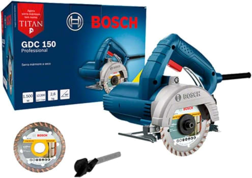 Bosch Serra Mármore Gdc 150 Titan 1500W 220V Com 1 Disco