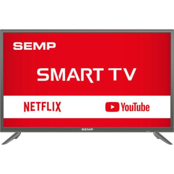 Smart TV LED 32" HD Semp L32S3900S com Conversor Digital 2 HDMI 1 USB Wi-Fi