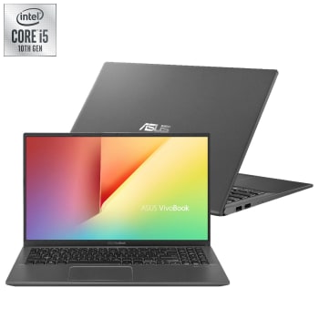 Notebook Asus VivoBook 15 Intel Core i5 10210U 8GB 1TB Tela de 15,6" Nvidia MX110 Cinza - X512FB-BR501T