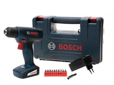 Furadeira e Parafusadeira Elétrica Bosch 12V - Velocidade Variável Mandril 1/4” GSR 1000 Smart - Magazine Ofertaesperta