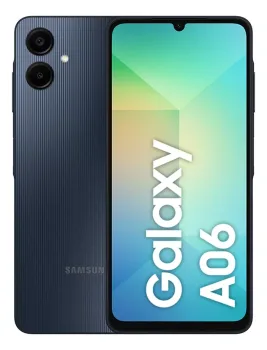 Smartphone Samsung Galaxy A06 4G 128GB 4GB RAM Dual Chip Câmera Traseira 50+2MP Frontal 8MP Tela 6,7" Azul Escuro