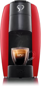 Cafeteira Espresso LOV Vermelha Automática 127V - TRES 3 Corações