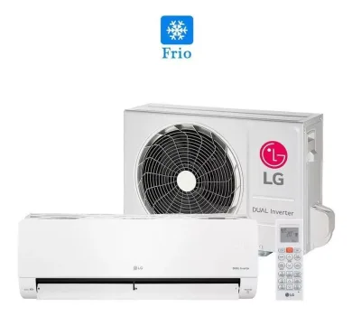 Ar Condicionado LG Dual Inverter Voice  Split  Frio 9000 BTU Branco 220v S4-Q09AA31B