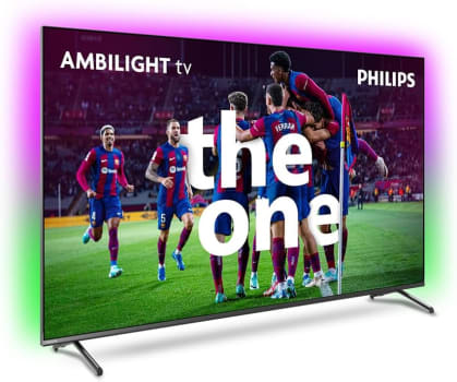 Smart TV 55" 4K 120 Hz Philips THE ONE 55PUG8808/78, Google TV, Ambilight, P5, DTS Play-Fi, Freesync, Dolby Vision Atmos, 40 WRMS