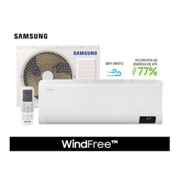 Ar Condicionado Split Hi Wall Inverter Samsung WindFree Sem Vento 12000 BTU/h Frio AR12AVHABWKNAZ  220 Volts - Magazine Ofertaesperta