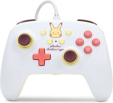 Controel PowerA Pikachu Electric Type com Fio Nintendo Switch