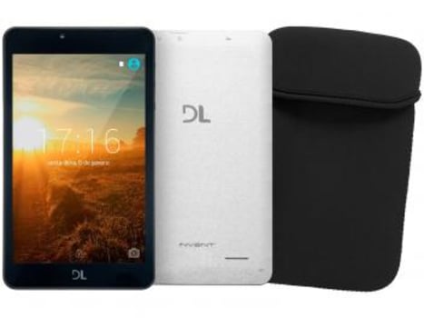 Tablet DL Invent Now 8GB Tela 7" Wi-Fi Android - Proc. Quad Core Câmera Integrada - Magazine Ofertaesperta