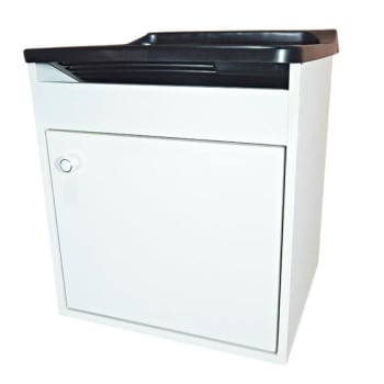 Tanque de Lavanderia Plástico 22L Com Gabinete MDF Para Parede 46cm - EJV Shoop - Gabinete para Tanque / Lavanderia - Magazine OfertaespertaLogo LuLogo Magalu