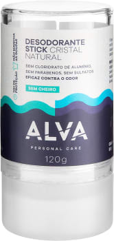 Alva - Desodorante Stick Cristal, 120g