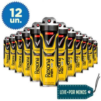 12 Desodorantes Aerosol Rexona Men V8 150ml