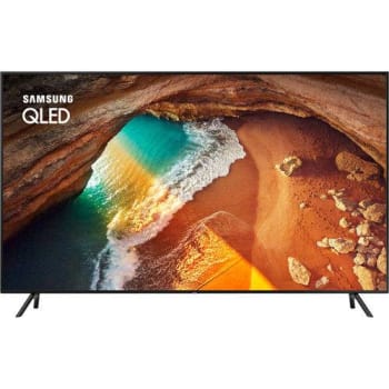 Smart TV QLED 65" Samsung 65Q60 Ultra HD 4K com conversor Digital 4 HDMI 2 USB Wi-Fi Modo Ambiente 120Hz- Preta