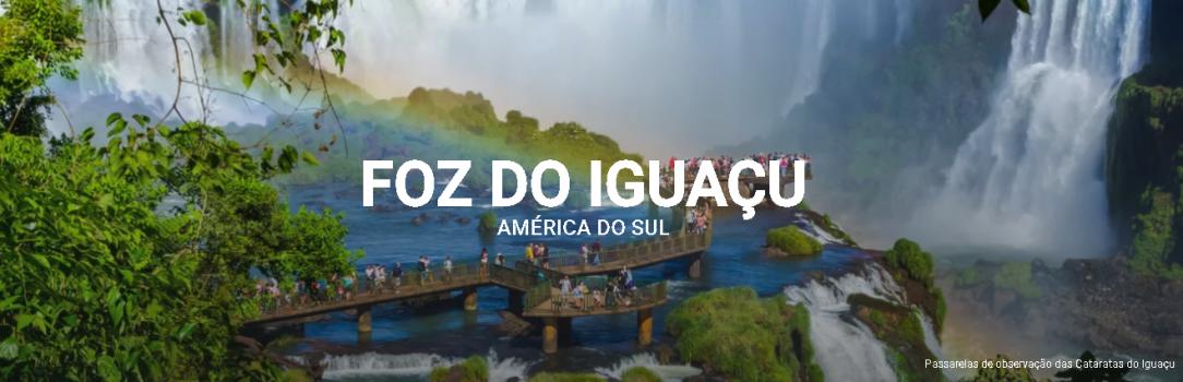 Pacote Foz do Iguaçu: Passagem + Hotel - Saindo de São Paulo - Ida e Volta