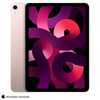 iPad Air (5ª Geração) Apple M1 (10,9", Wi-Fi, 64GB) - Rosa