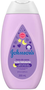 2 Unidades - Hidratante Corporal Hora do Sono Johnson'S Baby Lilá 200ml