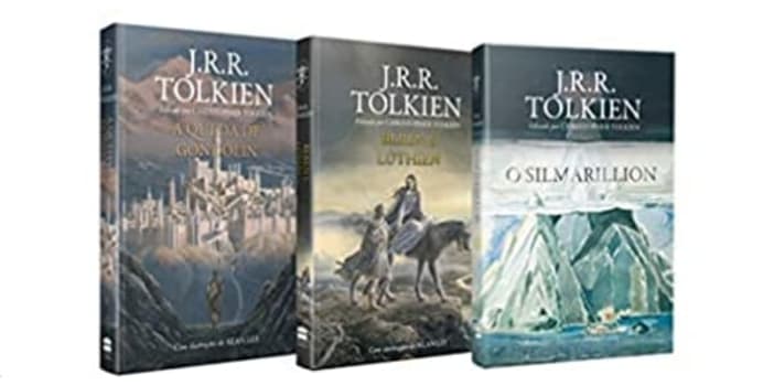 Kit Grandes Contos Tolkien Capa Dura