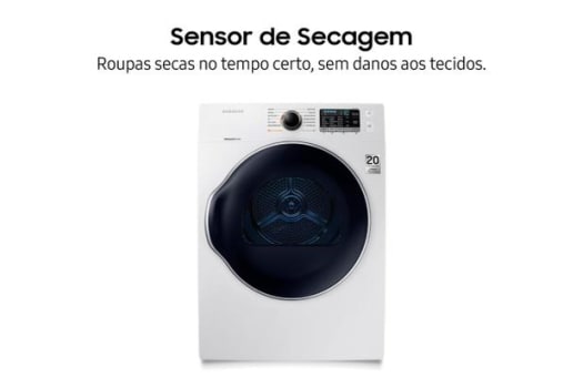 Secadora Samsung Elétrica DV12B 12kg - Magazine Ofertaesperta