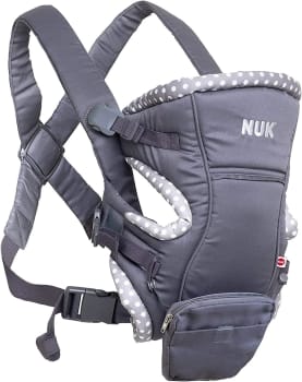 Baby Carrier Natural Fit 3 em 1 - NUK Cinza