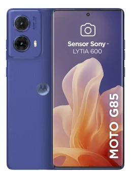 Smartphone Moto g85 5G - 256GB 16GB Ram Boost 50MP Sony AI Camera Tela Infinita pOLED NFC - Azul