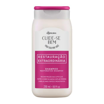 Cuide-se Bem Shampoo Restauração Extraordinária, 250ml