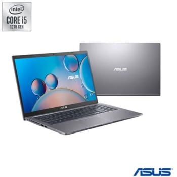 Notebook Asus, Intel Core i5 1035G1, 8GB, 256GB SSD, Tela de 15,6", NVIDIA® MX130, Cinza - X515JF-EJ153T