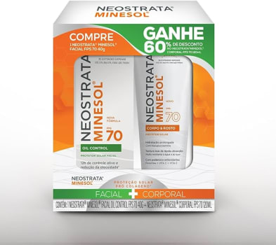 Neostrata Promopack Minesol Fps 70 Sem Cor + Minesol Fps 70 120Ml