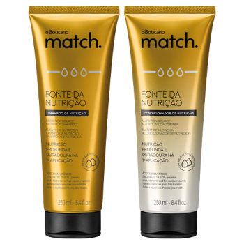 Combo Match Fonte da Nutrição: Shampoo + Condicionador