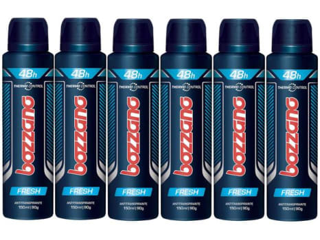 Desodorante Aerosol Antitranspirante Masculino - Thermo Control Fresh 90g 6 Unidades - Magazine Ofertaesperta
