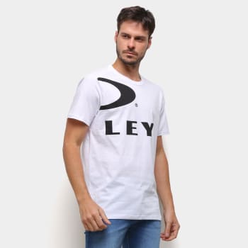 Camiseta Oakley Big Ellipse Masculina - Branco