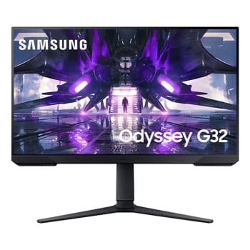 Monitor Gamer Samsung Odyssey G32 27" LED Full HD 165 Hz 1ms HDMI/DisplayPort FreeSync Premium Ajuste de Altura Preto