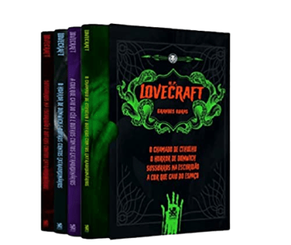 Grandes Obras De H.P Lovecraft | Box Com 4 Livros Capa Comum – 31 Outubro 2022