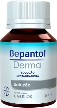 Bepantol Derma Solução Hidratante e Restauradora para Cabelo Anti Frizz e Nutrição 50ml