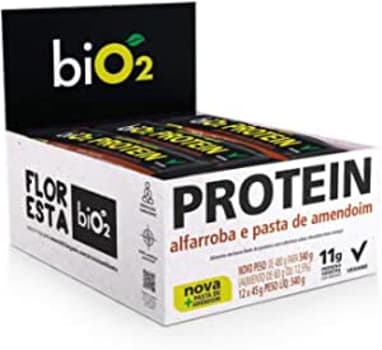 Protein Bar Alfarroba Bio2 12 Unidades de 45g
