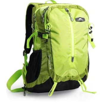 Mochila Ozark Trail 35 Litros Verde Neon com Porta Notebook