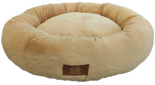 Cama Fábrica Pet Nuvem Pelucia Creme - G