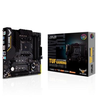 Placa-Mãe Asus TUF Gaming B450M-Pro II, AMD B450, mATX, DDR4 - Magazine Ofertaesperta