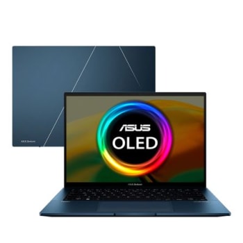 Notebook Asus Zenbook, Evo Intel Core i7-1260P, 16GB, 1TB SSD, Tela 14", Azul Escuro-UX3402ZA-KM532W