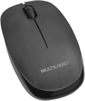 Mouse Sem Fio Standard Conexão Usb 1200dpi 3 Botões Design Ergonômico Preto - MO251