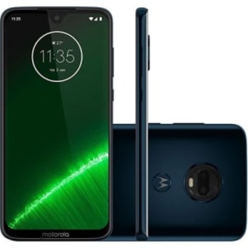 Smartphone Motorola Moto G7 Plus 64GB Dual Chip Android Pie - 9.0 Tela 6.3" 1.8 GHz Octa-Core 4G Câmera 16MP F1.7 + 5MP F1.9 (Dual Cam) - Indigo