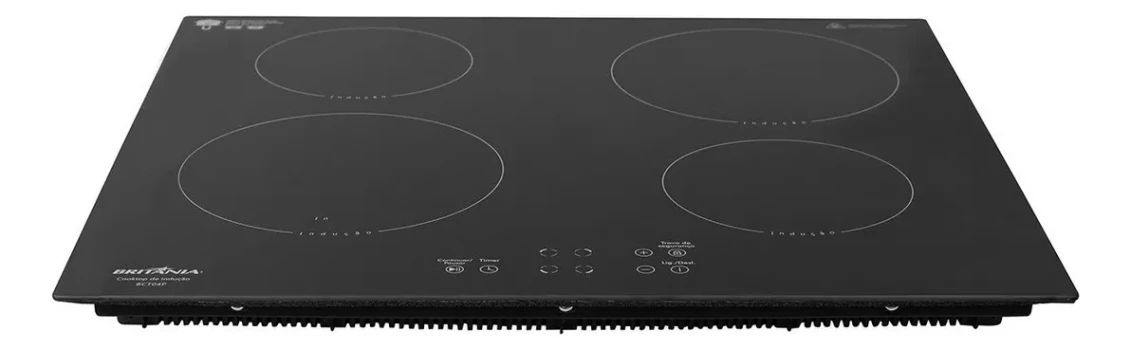 Cooktop De Indução Concept Bct04p Preto Britânia 220v