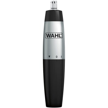 Aparador de Pêlos Nasal Wahl Trimmer Mini à Pilha - Preto e Prata