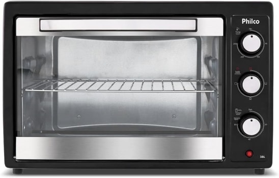 Forno Elétrico PFE42P PHILCO, 38 Litros, 1500W, 220V (Preto)