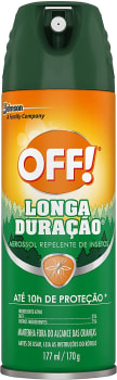 Repelente Off Longa Duração Aerossol 177ml